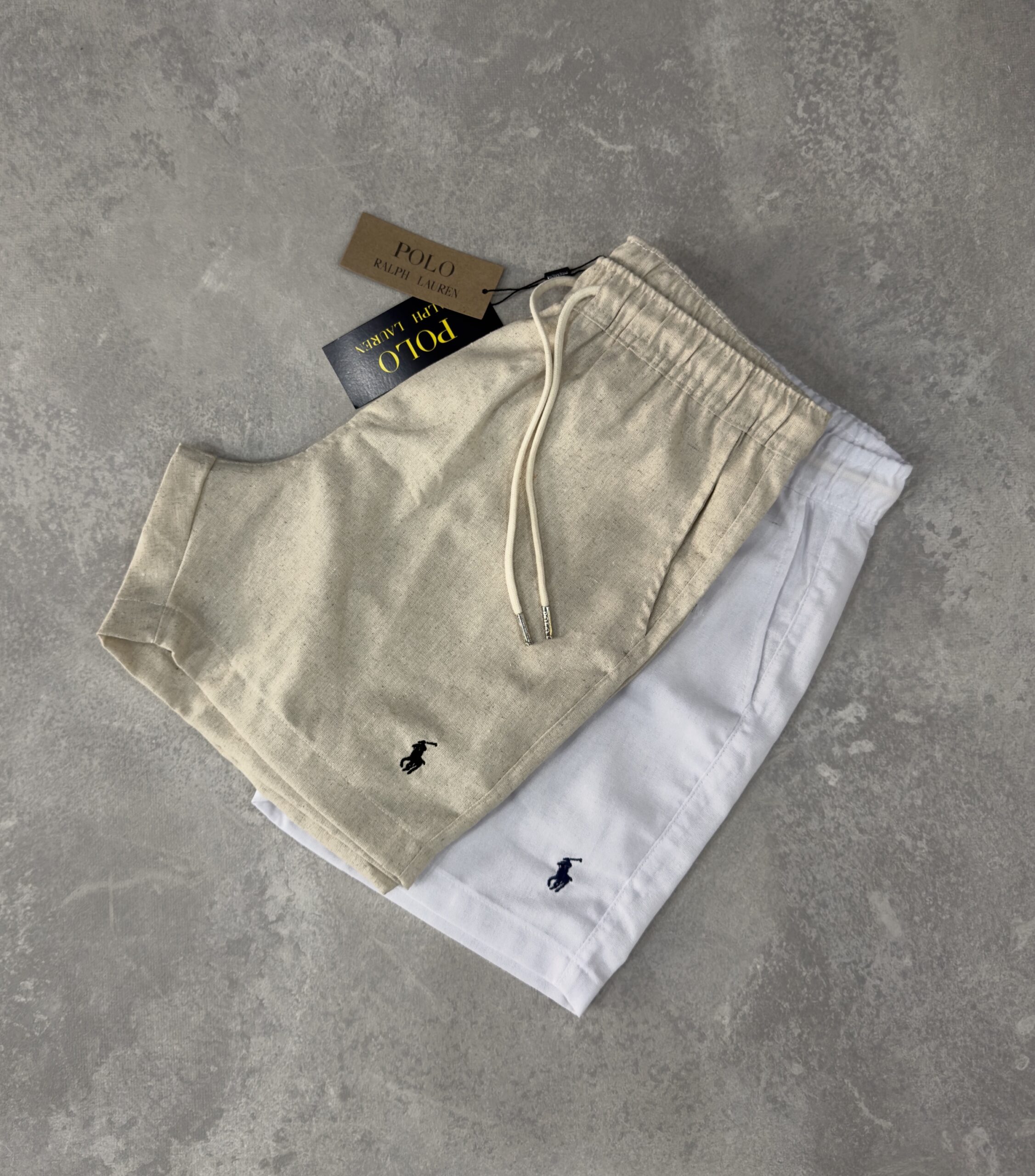 Short linho Ralph Lauren